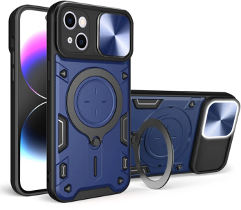 Husa pentru iPhone 15 - Techsuit CamGuard Pro - Blue 