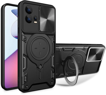 Husa pentru Motorola Moto G72 - Techsuit CamGuard Pro - Black 