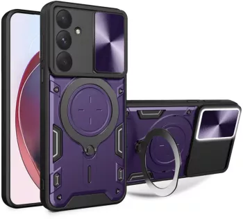 Husa pentru Samsung Galaxy A55 5G - Techsuit CamGuard Pro - Purple 