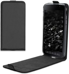 Husa pentru Samsung Galaxy Xcover 4 / Galaxy Xcover 4s Piele ecologica Negru 53324.01