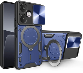 Husa pentru Xiaomi Redmi 13C 5G / Poco M6 - Techsuit CamGuard Pro - Blue 
