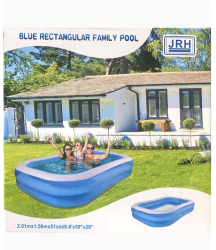 Piscina gonflabila Family Pool 201 x 150 x 51 cm 2 inele family pool XXL 