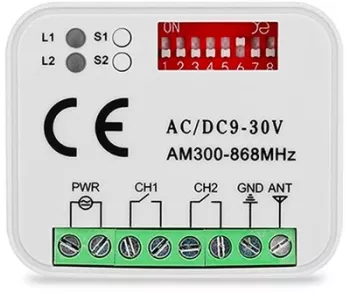 Receptor universal RX-Multi 300-868Mhz Nice BFT Torlift Came etc 