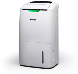 Dezumidificator-purificator de aer 2 in 1 Woods AD20G Pana la 100 m2 4L 23l/24h HEPA 13 Hidrostat Alb