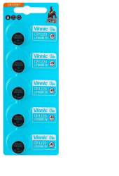 Vinnic CR1220 3V 40mAh baterie plata cu litiu Continutul pachetului 1x Blister 