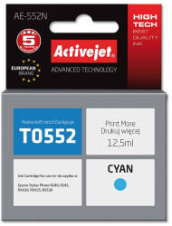 Cartus compatibil t0552 cyan pentru epson c13t055240 premium activejet garantie 5 ani 