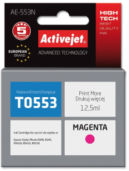 Cartus compatibil t0553 magenta pentru epson c13t055140 premium activejet garantie 5 ani 