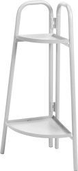 Raft de colt pentru flori din metal 26x26x70 cm 