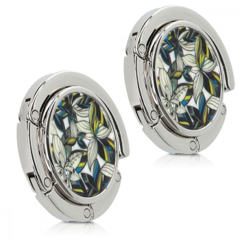 Set 2 Carlige de masa pentru genti Kwmobile Multicolor Aluminiu 50281.04 