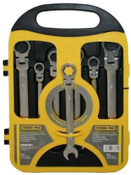Set chei combinate cu clichet 6 buc 8-19 mm 