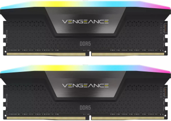 Memorie RAM CORSAIR Vengeance RGB 96GB (2x48GB) 6000MHz CL30 RGB Negru memorii