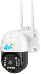 Camera Supraveghere cu SIM conexiune 4G urmarire subiect PTZ Lan DVR NVR Micro SD Rotire Alarma miscare Interior Exterior 