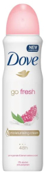 Deodorant antiperspirant spray Dove Go Fresh cu rodie 150 ml