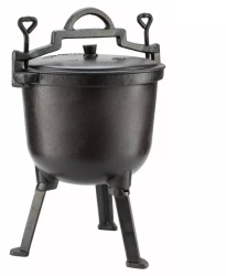 Fierbator Kinghoff KH 2232 Vanatoare 7 litri Fonta Pentru gratar Negru 