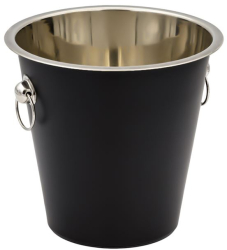 Frapiera din metal cu manere tip inel inaltime 21 cm 