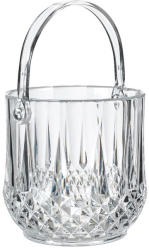 Frapiera transparenta plastic inaltime 12 cm 