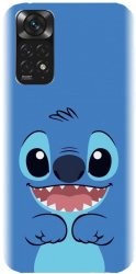 Husa din silicon compatibila cu Xiaomi Redmi Note 11 4G Global model 2201117 - model Stitch 