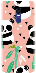 Husa din silicon compatibila cu Xiaomi Redmi Note 4A - model Baby panda 001 