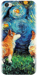 Husa din silicon compatibila cu Xiaomi Redmi Note 5A - model Doggy Night 