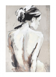 Tablou decorativ canvas Women 80x3.5x120 cm 