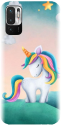 Husa din silicon compatibila cu Xiaomi Redmi Note 10 4g - model Magic Unicorn