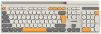 Tastatura Canyon HKB-W03 Wireless Beige 