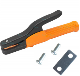 Cleste aparat de sudura 500 A electrozi cupru portocaliu/negru 