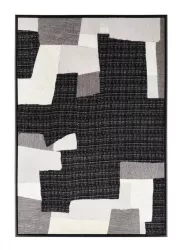 Tablou textil multicolor 82.6x4.3x122.6 cm 