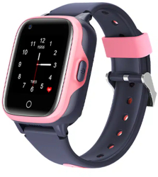 Ceas Smartwatch Copii iQuality D31 cu 4G Localizare GPS Camera Pedometru SOS Rezistent la apa IPX7 Roz. 