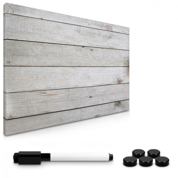 Tabla magnetica Navaris MDF 60 x 40 cm marker magneti 42677 