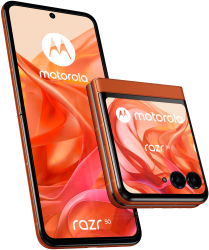Telefon mobil Motorola Razr 50 Dual SIM 8GB RAM 256GB 5G Spritz Orange 