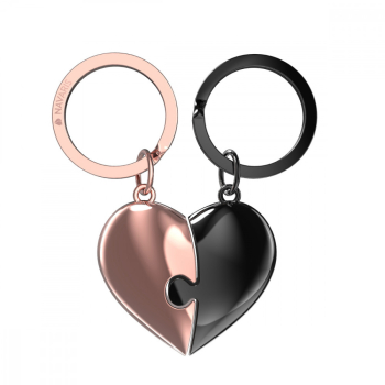 Breloc Love Puzzle cu inel si carabina 49565.81.73 