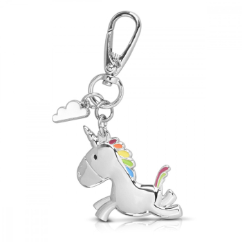 Breloc Unicorn cu inel si carabina 45014.01