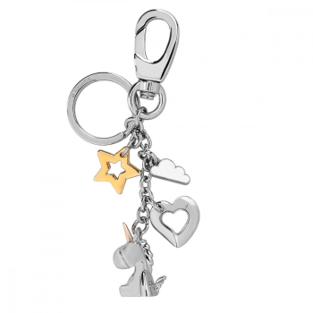 Breloc Unicorn cu inel si carabina 45104.01