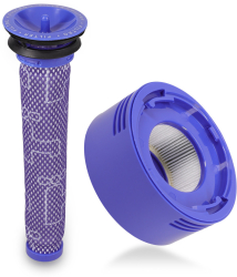 Filtru de inlocuire pentru aspirator Dyson V7s/V8s Kwmobile Albastru Plastic 51266.01 