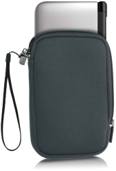Husa pentru consola Nintendo 3DS XL Kwmobile Gri Textil 50717.22 