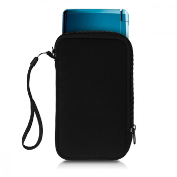Husa pentru consola Nintendo 3DS XL Kwmobile Negru Textil 50717.01 