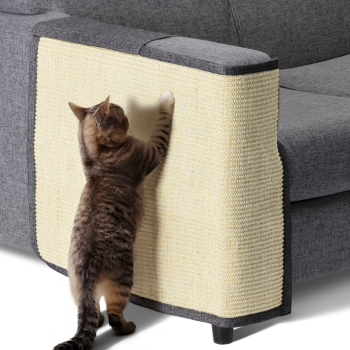 Protectie impotriva zgarieturilor pentru Pisici 50x70 cm Sisal Gri 47363.01 