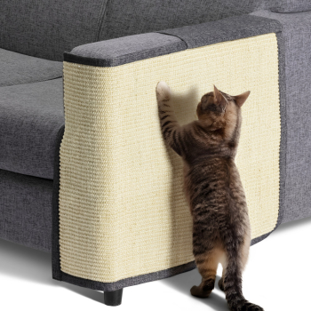 Protectie impotriva zgarieturilor pentru Pisici 50x70 cm Sisal Gri 47363.02 