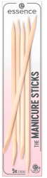 Set betisoare din lemn pentru unghii si cuticule Essence The Manicure 5 buc 