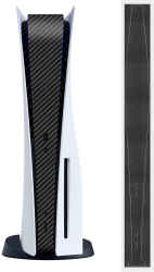 Skin pentru consola Playstation 5 Disc Edition Kwmobile Negru PVC 59544.01 
