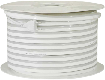 Furtun LED Neon Flex Rotund 220V 8W/m 100m Lumina Alb Rece 6000K 