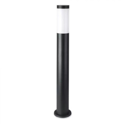 Lampa Gradina Soclu E27 Otel Negru 80cm 