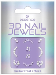Set stickere pentru unghii Essence 3D Nail 01 future reality 1 buc 