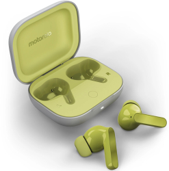 Casti Bluetooth Stereo Motorola MOTO Buds Guitar Wireless Earbuds In-Ear Kiwi Green casti bluetooth earbuds