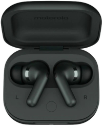 Casti In-Ear Motorola Buds+ Flute Sound by Bose True Wireless Bluetooth Dolby Atmos Smart ANC Forest Grey 