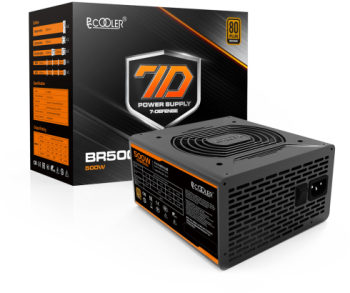 Sursa PcCOOLER GI-BR Series GI-BR500 500W 80+ Bronze Negru 