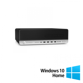 Calculator Refurbished HP ProDesk 800 G3 SFF Intel Core i5-7500 3.40 - 3.80GHz 16GB DDR4 500GB SSD + 1TB HDD DVD-ROM + Windows 10 Home 