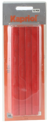 Kapriol - Creion rosu HB 24 cm / 6 buc KAP-25102 