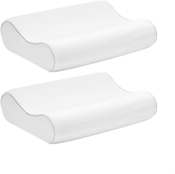 Set 2 perne ortopedice din spuma cu memorie 50 x 30 x 9 cm Vivo EFG1277 